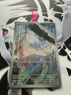2024 Pokemon Sv05. Temporal Forces: Snom #168 Ultra Rare Full Art Holo - Image 1