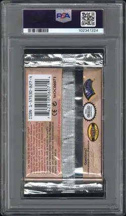 1999 Pokemon 1st Edition Fossil Lapras PSA 10 Foil Booster Pack GEM MINT! - Image 2