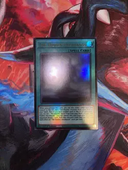 Yugioh! The Hidden Hecahands PHRE-EN008 Ultra Rare 1st Edition Near Mint - Image 1