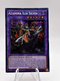 Azamina Ilia Silvia MP25-EN103 1st Edition Prismatic Secret Rare Yugioh! NM - Image 1