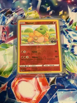 Numel Ditto 013/078 Pokemon Go Raw NM Unpeeled Pokemon TCG Card - Image 1