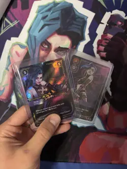 Jinx Promo Riftbound Release Event Cards x2 - Jinx Rebel / Jinx Loose Cannon - Image 1