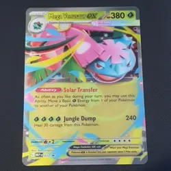 Pokemon TCG Mega Venusaur EX MEP013 Black Star Promo - Jumbo Card - Image 1
