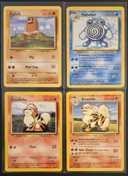 VINTAGE Pokemon WOTC 39 Card Vintage Lot 1999 Base Set LP/MP - Image 4
