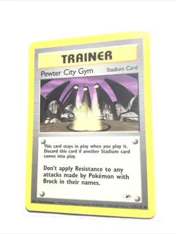 PEWTER CITY GYM - 115/132 - Gym Heroes - Pokemon Card - LP - Image 1