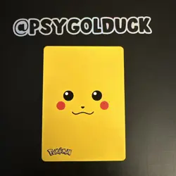 Japanese Pokemon Playing Card Pikachu Ash and Plusle - Image 2