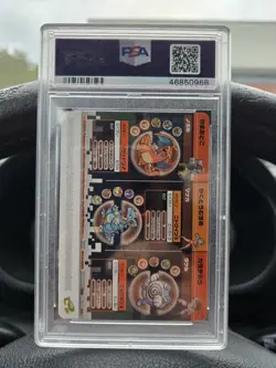 CHARIZARD FIRE RED LEAF GREEN E BATTLE A006 Pokemon Card PSA 8 - Image 2