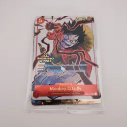 One Piece Card Game 3rd Anniversary Event Winner Pack (Sealed) Luffy Ace Sabo - Image 1