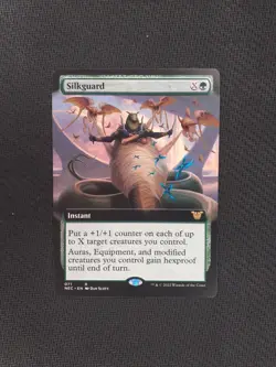 (Extended Art) Silkguard | NM | Kamigawa Neon Dynasty Commander #71 | MTG Card - Image 1