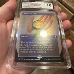 1x White Lotus Tile Borderless Foil Avatar The Last Airbender 0330 CGC 10 Pop 1 - Image 4