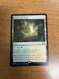 Hushwood Verge Duskmourn: House of Horror Regular NM-M Unplayed - Image 1