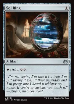 MTG - 4 x Sol Ring - Duskmourn Commander - Playset 4x x4 - Image 2