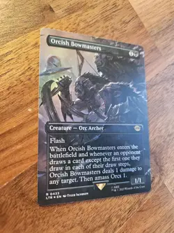 Orcish Bowmaster - BORDERLESS FOIL - NM - MTG - Image 2