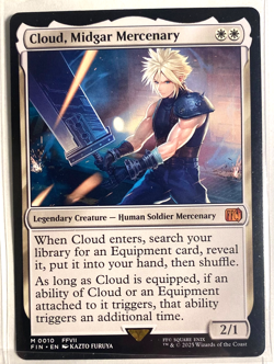 MTG Final Fantasy-Borderless Kefka Tifa Cecil Dark Confidant Cloud Midgar Bundle - Image 2