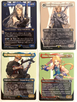 MTG Final Fantasy-Borderless Kefka Tifa Cecil Dark Confidant Cloud Midgar Bundle - Image 4