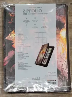 2024 NEW Ultimate Guard Zipfolio 360 Binder Bloomburrow Season of the Bold, MINT - Image 2