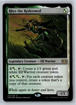Rhys the Redeemed Holo R Double Masters 213 NM - Image 1