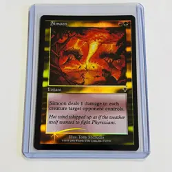 2000 Magic: The Gathering INVASION Simoon FOIL 272/350 NM - Image 1