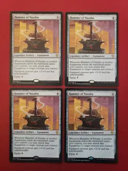 Hammer Of Nazahn ×1 #51 C17 MtG (4 Available When Listed) - Image 1