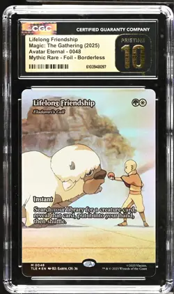 ELADAMRI'S CALL Avatar: TLA Lifelong Friendship Foil CGC Pristine 10 MTG - Image 1