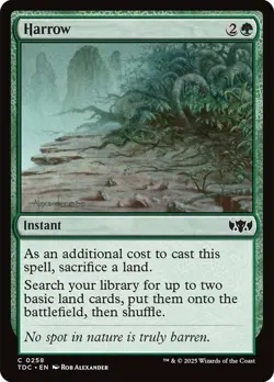 Harrow [Tarkir: Dragonstorm] MTG - Image 1