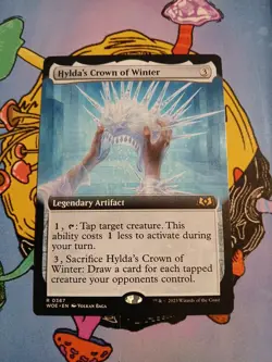 Hylda's Crown of Winter (Extended Art) #367 (NM) Wilds of Eldraine WOE Magic MTG - Image 4