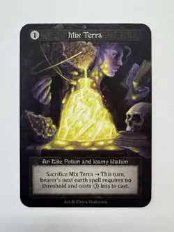 Mix Terra Sorcery Contested Realm Alpha Elite Non-Foil NM - Image 1