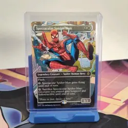 Spectacular Spider-Man (Borderless) MTG Marvels Spiderman #0014 Regular Rare - Image 3