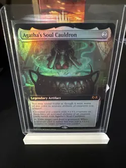 Agatha's Soul Cauldron (Extended Art) Wilds of Eldraine Foil - Image 1
