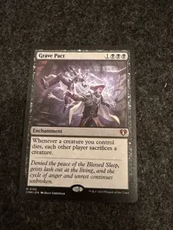 Grave Pact Commander Masters Regular MTG - Image 1