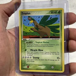 Tropius 27/107 EX Deoxys Pokemon Card TCG LP+ Vintage Rare Pokemon Nintendo Vtg - Image 2