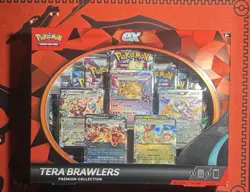 Pokemon Tera Brawlers ex Premium Collection Charizard ex - Image 1