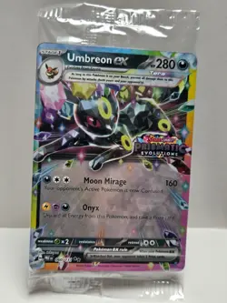 Pokemon TCG Umbreon ex - 060/131 (Prismatic Evolutions Stamp) Promo Card SEALED - Image 1
