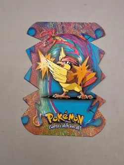 2000 Topps Pokemon TV Animation Edition Die Cut, Embossed Pidgeotto, EV11 Of 12 - Image 2