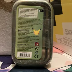 Pokemon TCG Celebrations Mini Tin KANTO STARTERS Factory Sealed New - Image 2