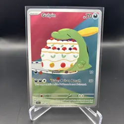 Pokemon TCG Gulpin 154/142 Stellar Crown Illustration Mint PSA 10 Contender - Image 2