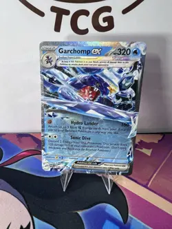 Garchomp ex 038/182 S&V Paradox Rift Double Rare Tera Holo Pokemon TCG 2023 NM - Image 2