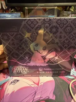Pokemon TCG Scarlet & Violet Paldean Fates Pokemon Center- Etb 820650856181 - Image 1