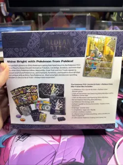 Pokemon TCG Scarlet & Violet Paldean Fates Pokemon Center- Etb 820650856181 - Image 2