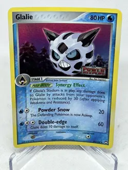 Glalie 30/108 Reverse Holo Stamp Pokemon Ex Power Keepers 2007 NM - Image 1