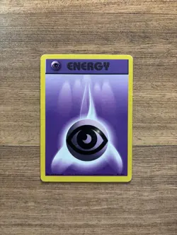 Pokemon TCG Unlimited Base Set Psychic Energy 101/102 LP - Image 1