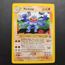 2000 Machamp #43 - Black Star Promo Non-Holo Rare - Pokemon TCG - LP - Image 1