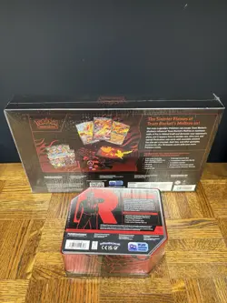 Pokemon Team Rocket's Moltres ex UPC & Team Rocket’s Tin Ex Factory Sealed. - Image 2