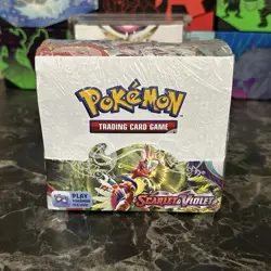 Pokemon Scarlet and Violet Base Set Booster Box Factory Sealed Free Shipping - Image 1