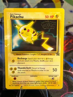 Pikachu (Movie Promo) 04/53 Wotc Promo Pokemon TCG - Image 1