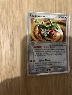 Pokemon TCG Rayquaza EX EX Deoxys 102/107 Holo Holo Rare EX - Image 3