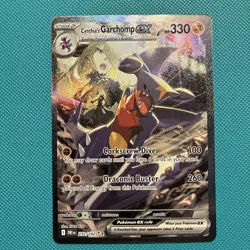 Pokemon TCG Cynthia’s Garchomp ex 232/182 Destined Rivals Special Illustration - Image 1