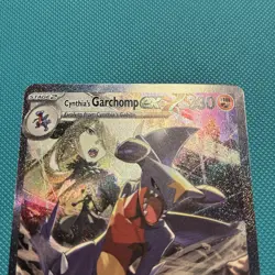 Pokemon TCG Cynthia’s Garchomp ex 232/182 Destined Rivals Special Illustration - Image 2