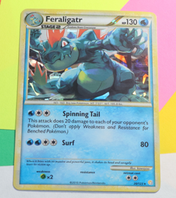 Pokemon Feraligatr - 20/123 (Cracked Ice Holo) Deck Exclusive - Image 1