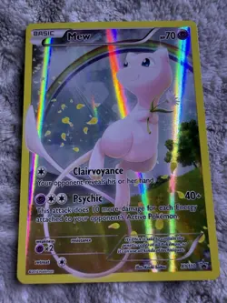 Mew XY110 XY Black Star Promo Holo Pokemon TCG LP - Image 1
